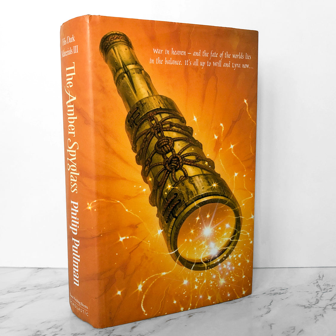 The Amber Spyglass by Philip Pullman - His Dark Materials #3 [UK FIRST EDITION / FIRST PRINTING] - Bookshop Apocalypse