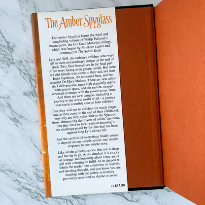 The Amber Spyglass by Philip Pullman - His Dark Materials #3 [UK FIRST EDITION / FIRST PRINTING] - Bookshop Apocalypse