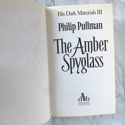 The Amber Spyglass by Philip Pullman - His Dark Materials #3 [UK FIRST EDITION / FIRST PRINTING] - Bookshop Apocalypse