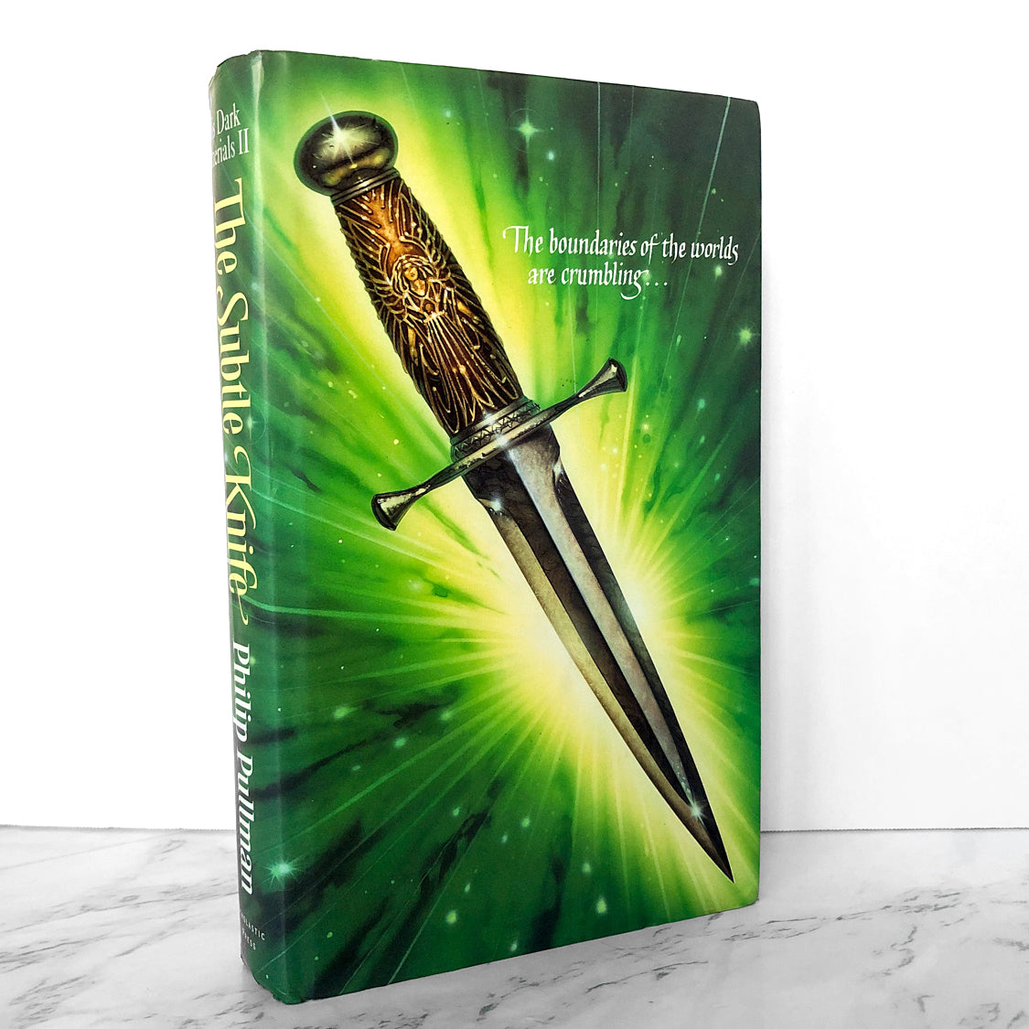 The Subtle Knife by Philip Pullman - His Dark Materials #2 [UK FIRST EDITION / SECOND PRINTING] - Bookshop Apocalypse