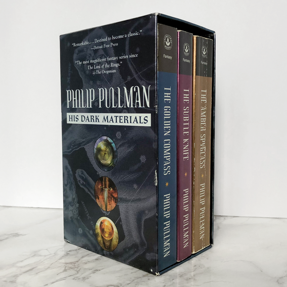 His Dark Materials Trilogy Box Set by Philip Pullman - Bookshop Apocalypse
