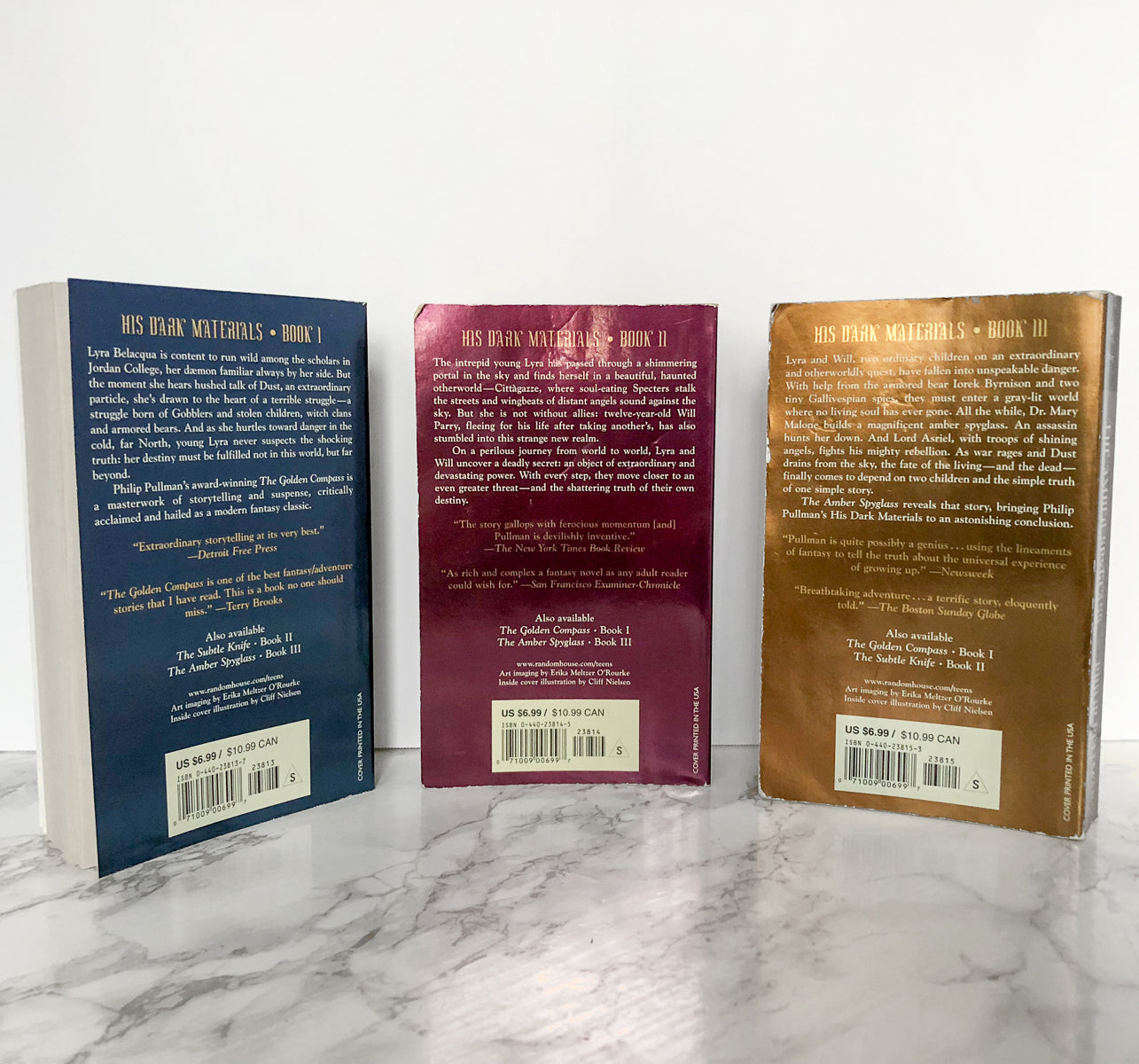 His Dark Materials Trilogy Box Set by Philip Pullman - Bookshop Apocalypse