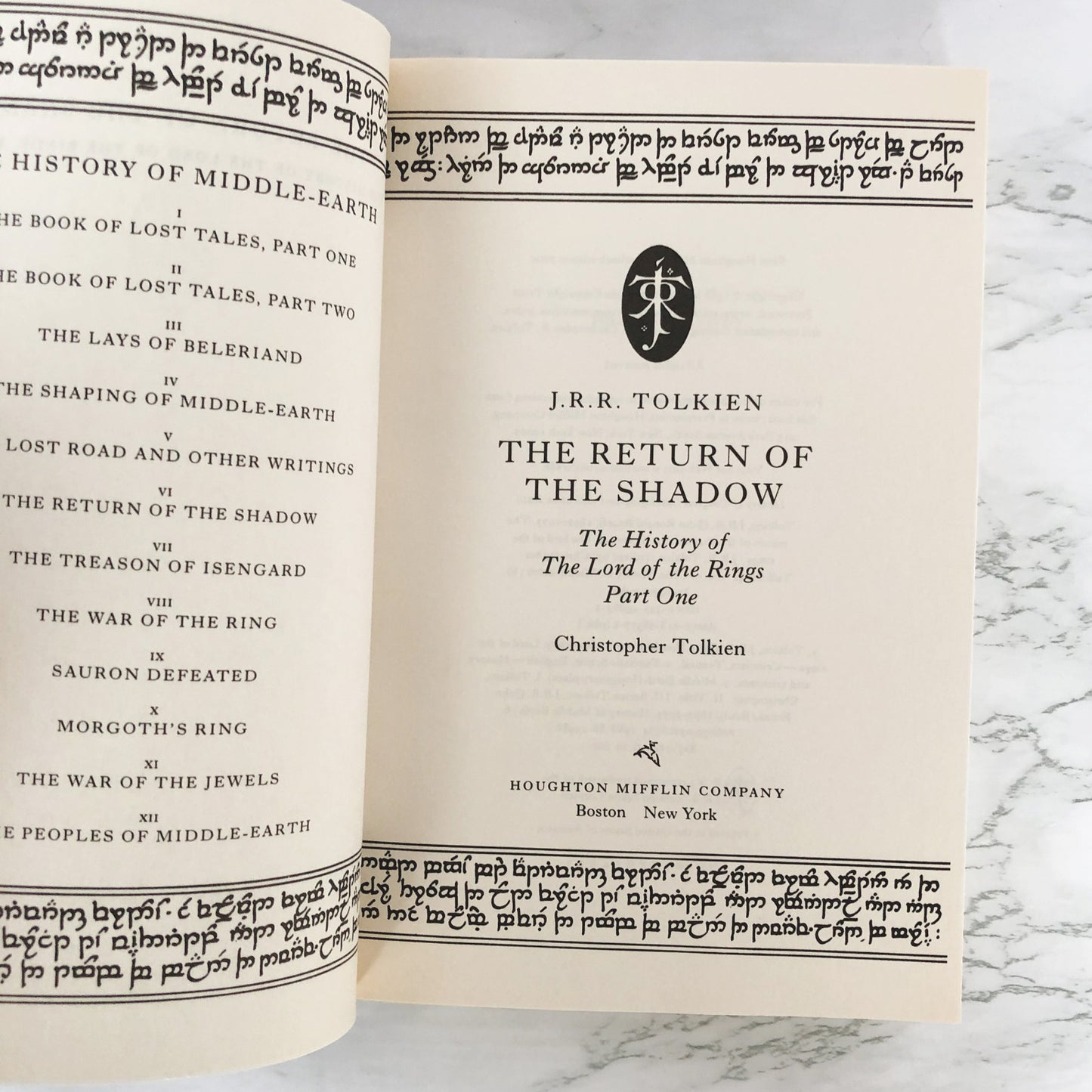 The History of The Lord of the Rings by J.R.R. Tolkien [TRADE BOX SET / 2000]