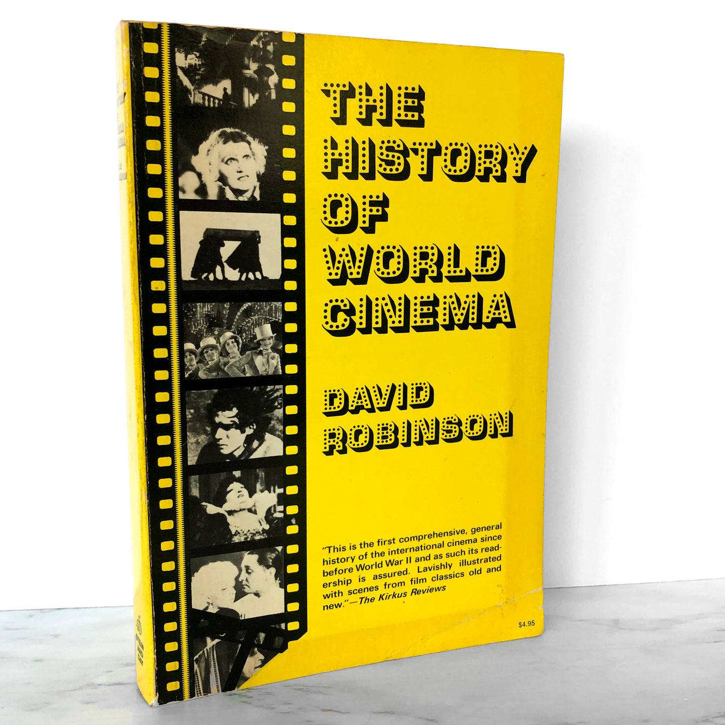 The History of World Cinema by David Robinson [FIRST PAPERBACK EDITION / 1974]