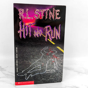Hit and Run by R.L. Stine [FIRST EDITION PAPERBACK] 1992 • Point Horror #33