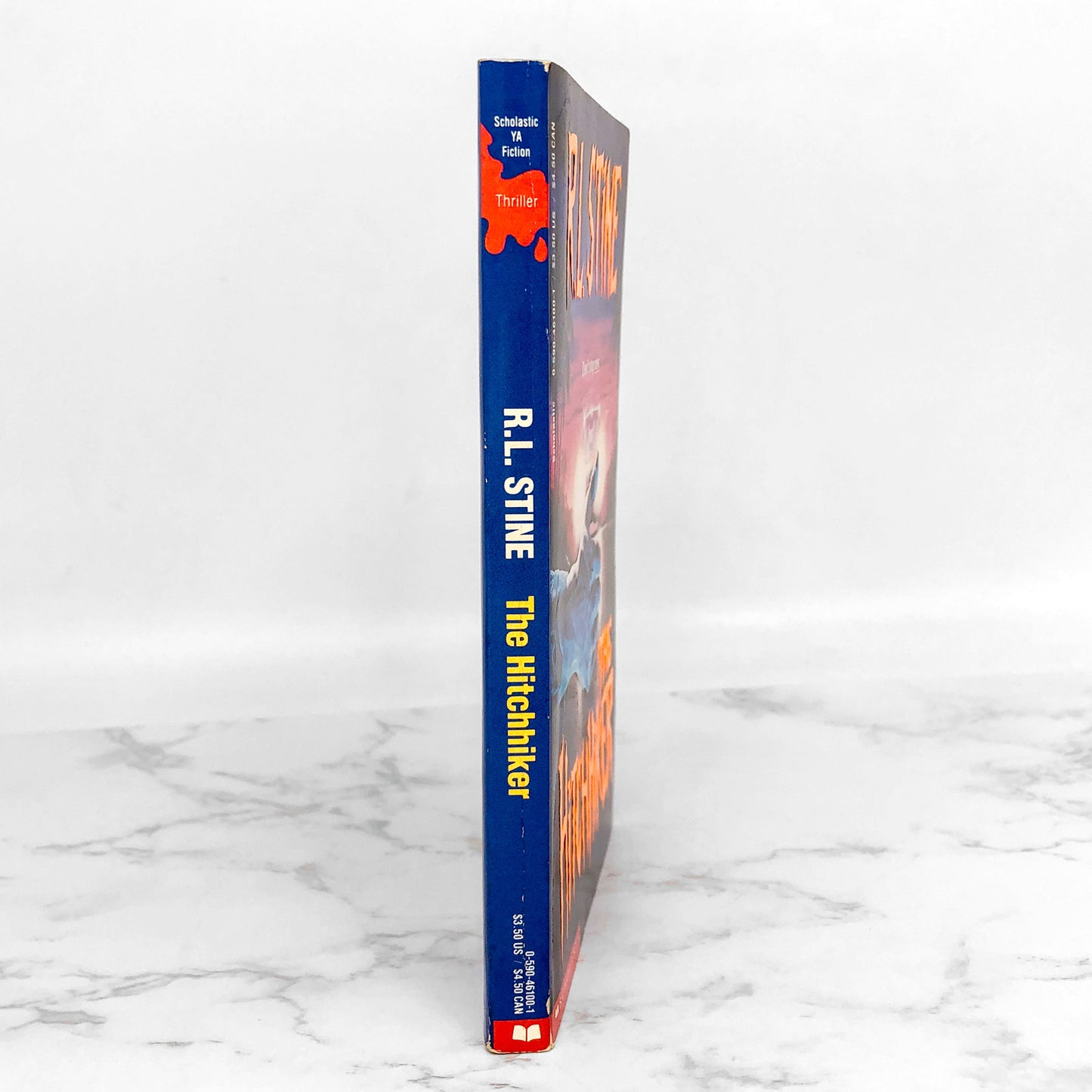 The Hitchhiker by R.L. Stine [FIRST EDITION PAPERBACK] 1993 • Point Horror