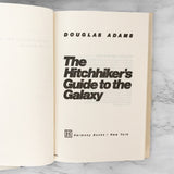 The Hitchhiker's Guide to the Galaxy by Douglas Adams [1979 HARDCOVER]