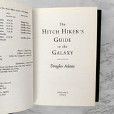 The Hitchhiker's Guide to the Galaxy by Douglas Adams [U.K. HARDCOVER] 2002