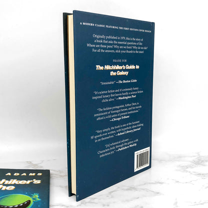 The Hitchhikers Guide to the Galaxy by Douglas Adams [25th ANNIVERSARY FACSIMILE HARDCOVER]