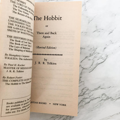 The Hobbit by J.R.R. Tolkien [1982 PAPERBACK]
