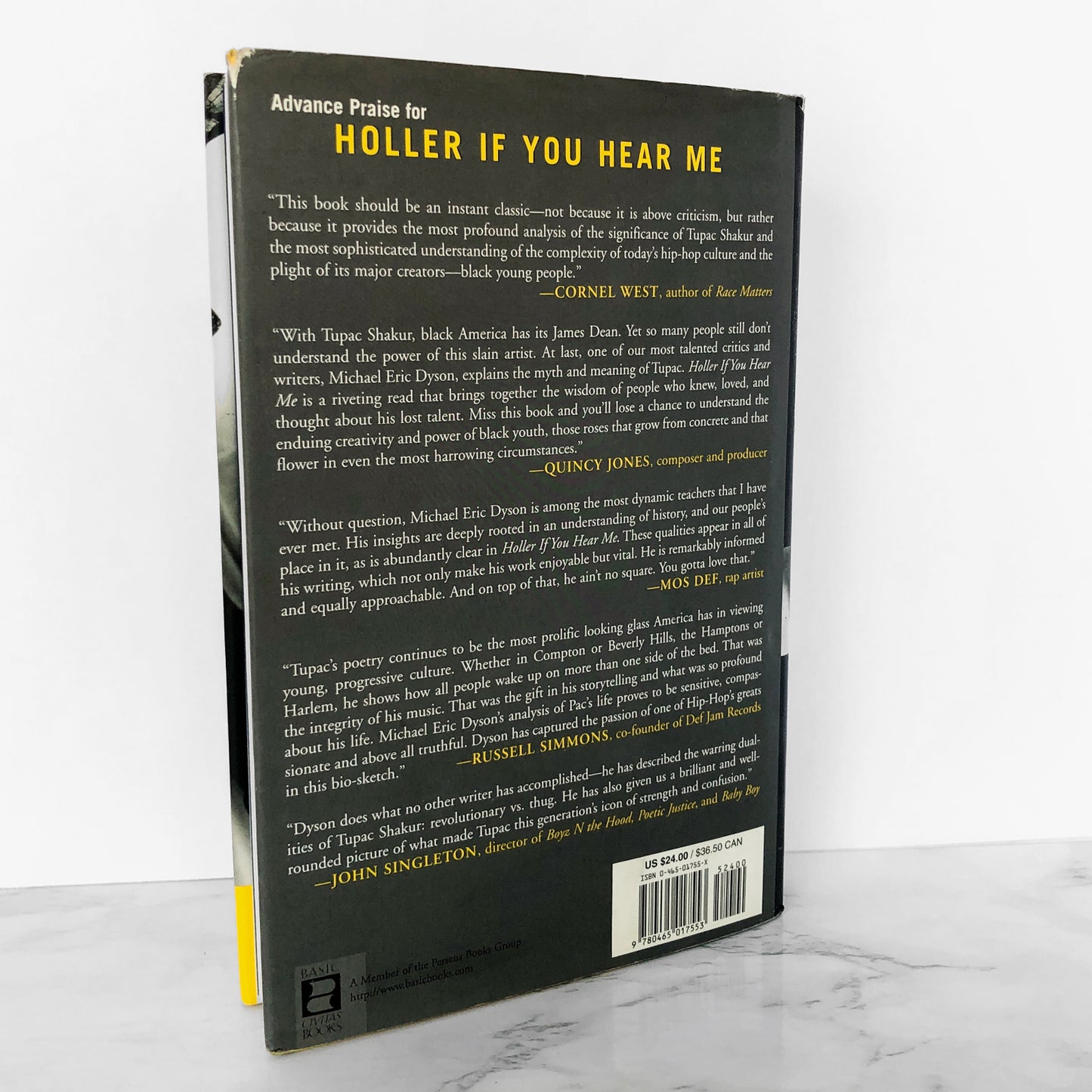 Holler If You Hear Me: Searching for Tupac Shakur by Michael Eric Dyson [FIRST EDITION]