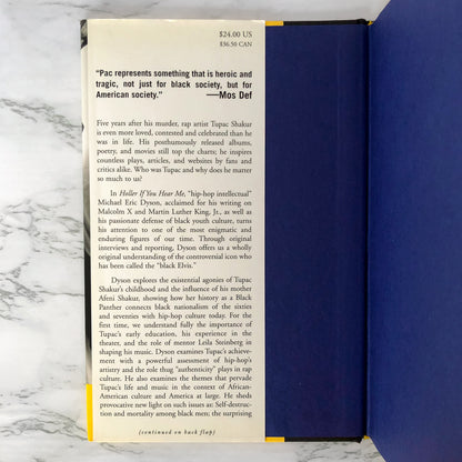 Holler If You Hear Me: Searching for Tupac Shakur by Michael Eric Dyson [FIRST EDITION]
