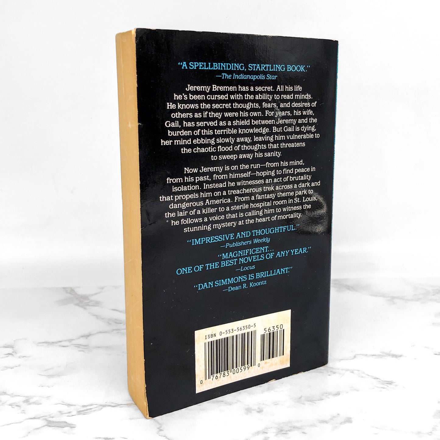 The Hollow Man by Dan Simmons [FIRST PAPERBACK PRINTING] 1993