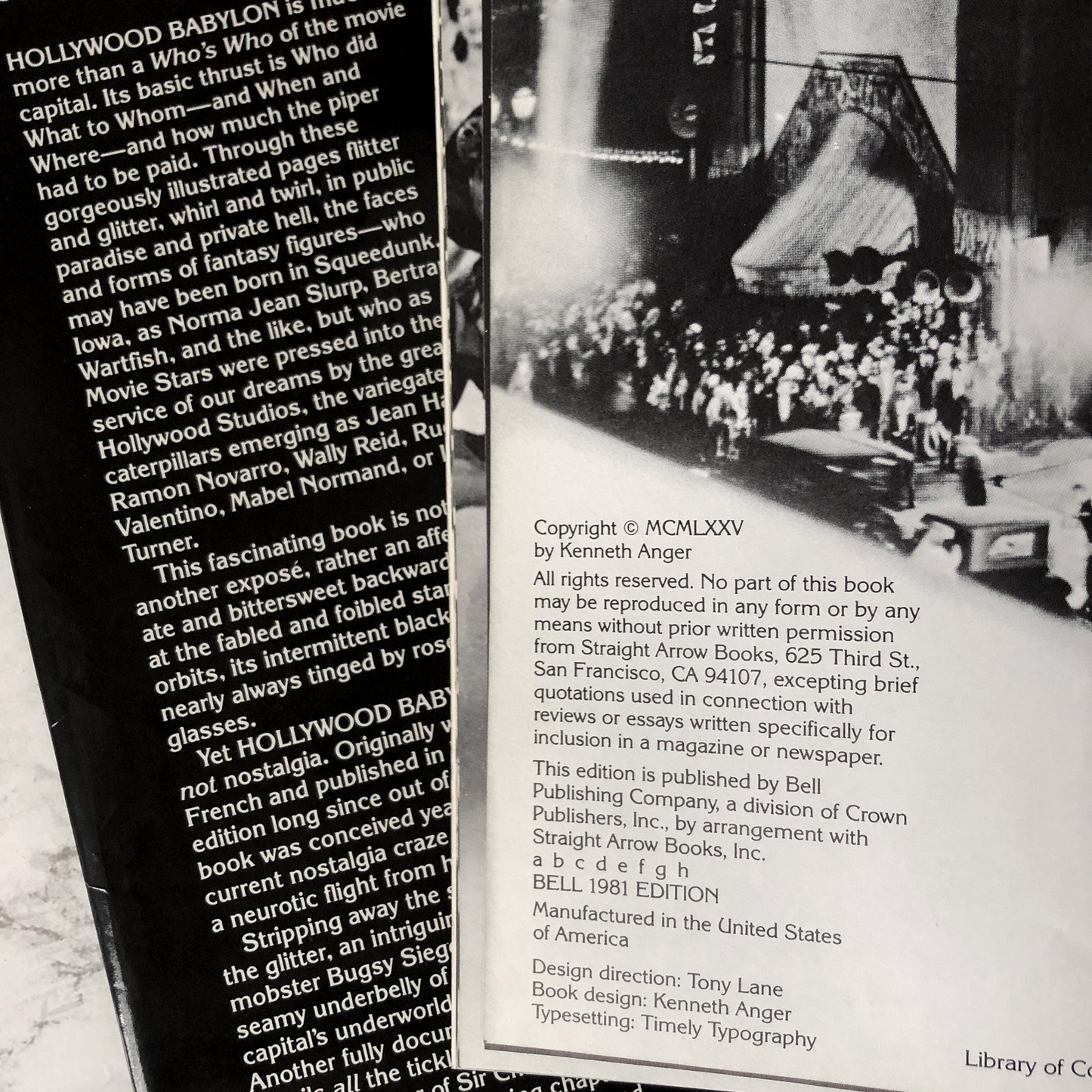 Hollywood Babylon by Kenneth Anger [GOLD EDITION] - Bookshop Apocalypse