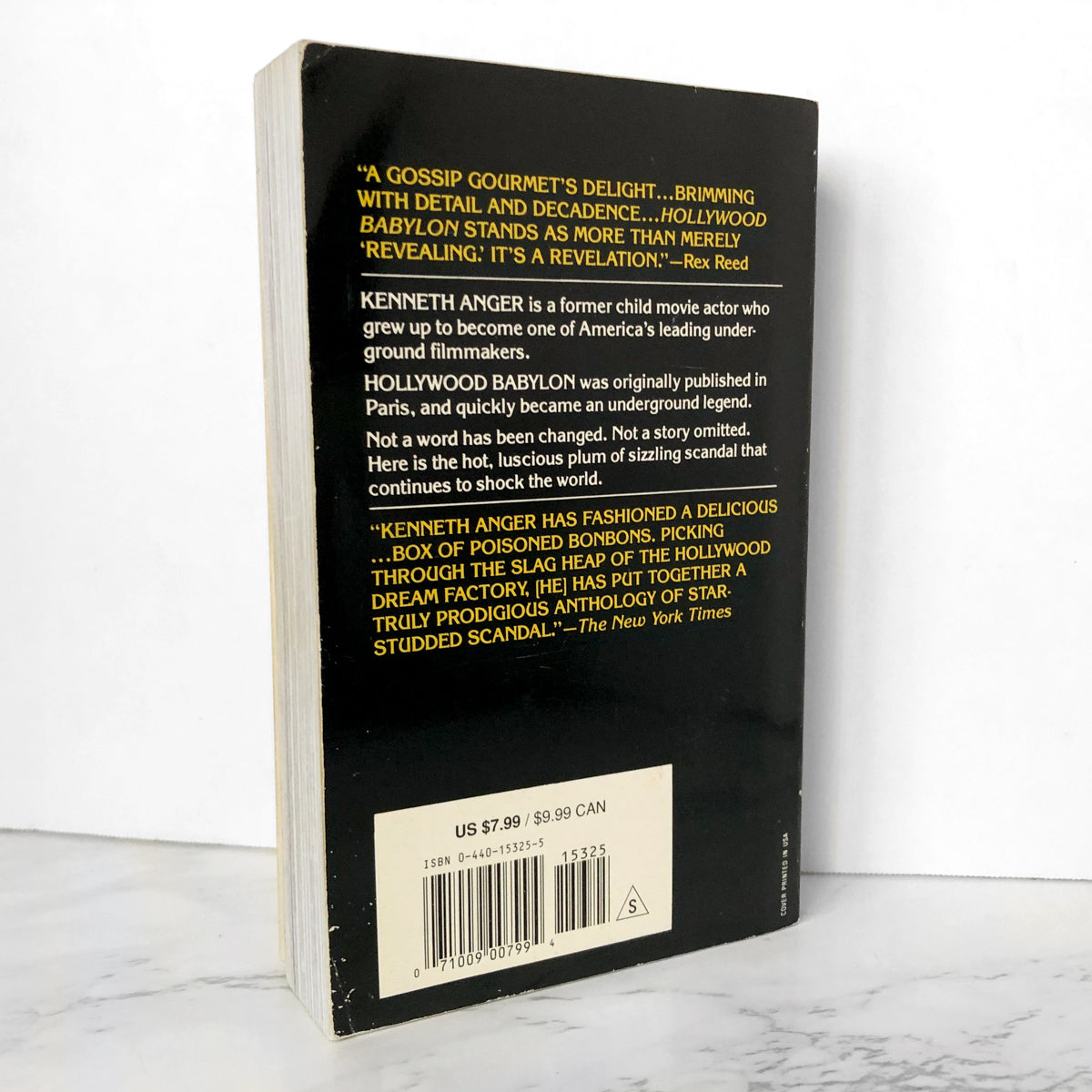 Hollywood Babylon by Kenneth Anger [1981 PAPERBACK] - Bookshop Apocalypse