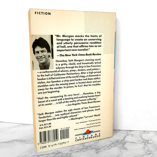 Homeboy by Seth Morgan [FIRST PAPERBACK PRINTING / 1991]