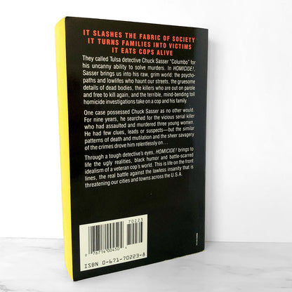 Homicide! by Charles W. Sasser [FIRST PRINTING / 1990]