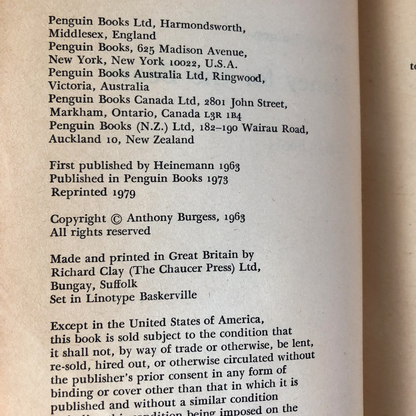 Honey for the Bears by Anthony Burgess [1979 UK PAPERBACK] - Bookshop Apocalypse