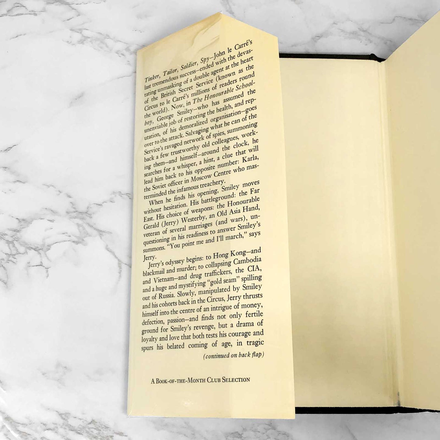 The Honourable Schoolboy by John Le Carré [FIRST EDITION • FIRST PRINTING] 1977