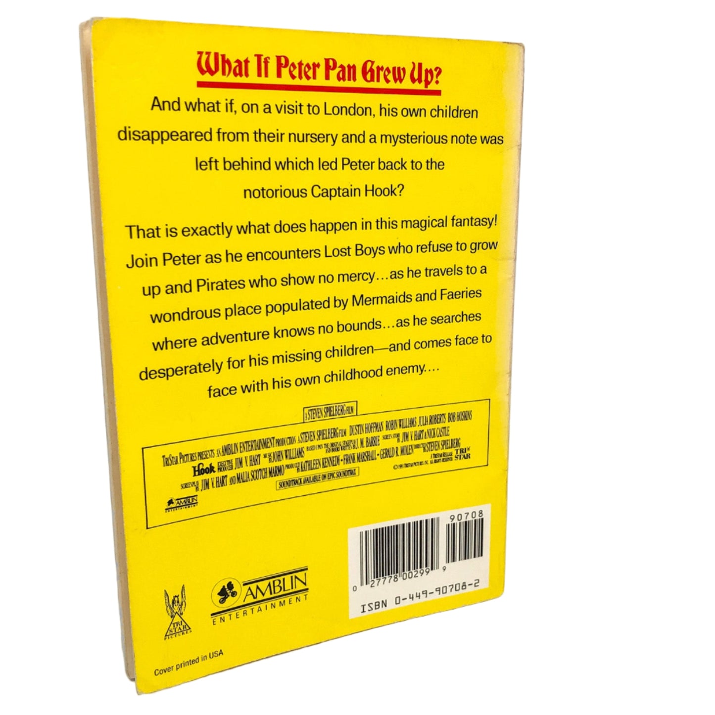 Hook by Geary Gravel [JR. MOVIE NOVELIZATION] 1992