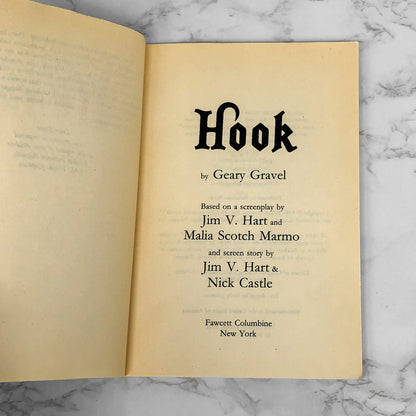 Hook by Geary Gravel [JR. MOVIE NOVELIZATION] 1992