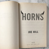Horns by Joe Hill [FIRST PAPERBACK PRINTING] - Bookshop Apocalypse