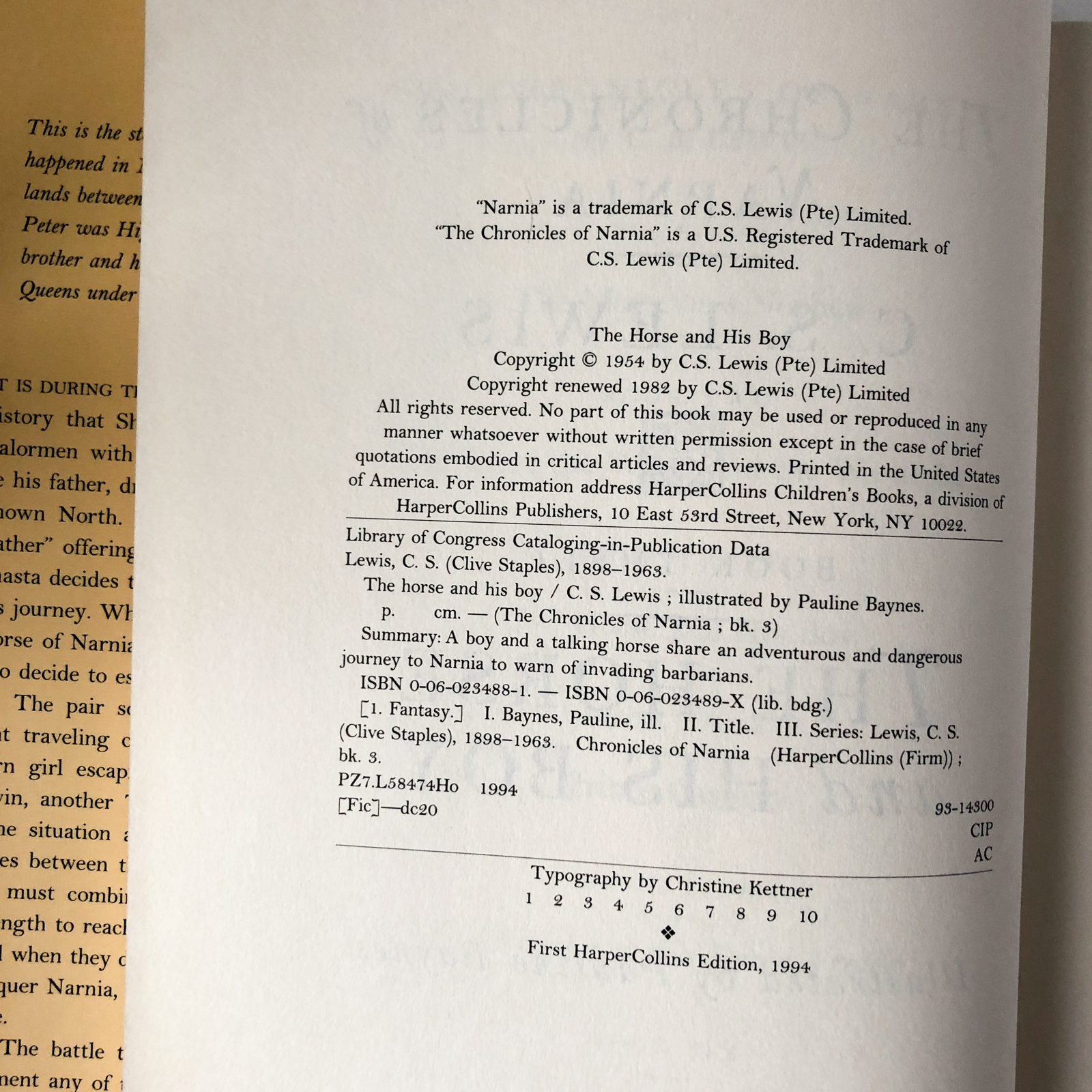 The Horse and His Boy by C.S. Lewis (The Chronicles of Narnia #3) - Bookshop Apocalypse