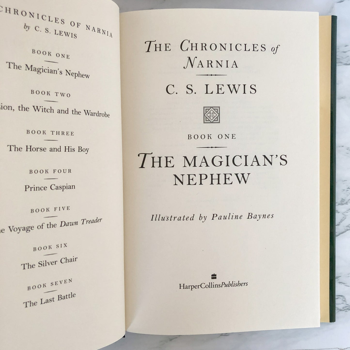 The Magician's Nephew by C.S. Lewis [1994 HARDCOVER] Narnia #1