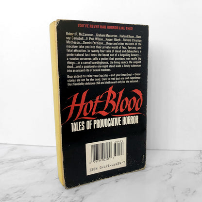 Hot Blood: 24 Tales of Erotic Horror edited by Jeff Geld [1981 PAPERBACK] - Bookshop Apocalypse