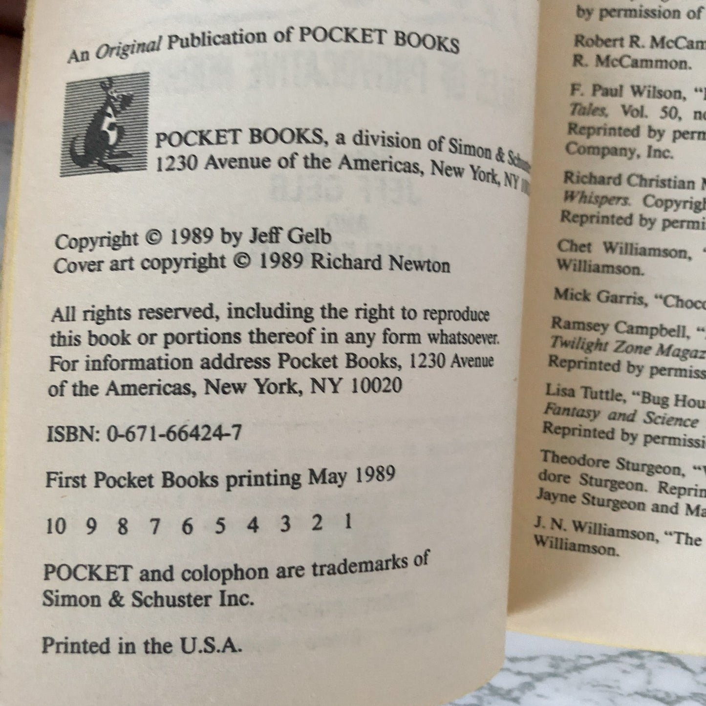Hot Blood: 24 Tales of Erotic Horror edited by Jeff Geld [1981 PAPERBACK] - Bookshop Apocalypse