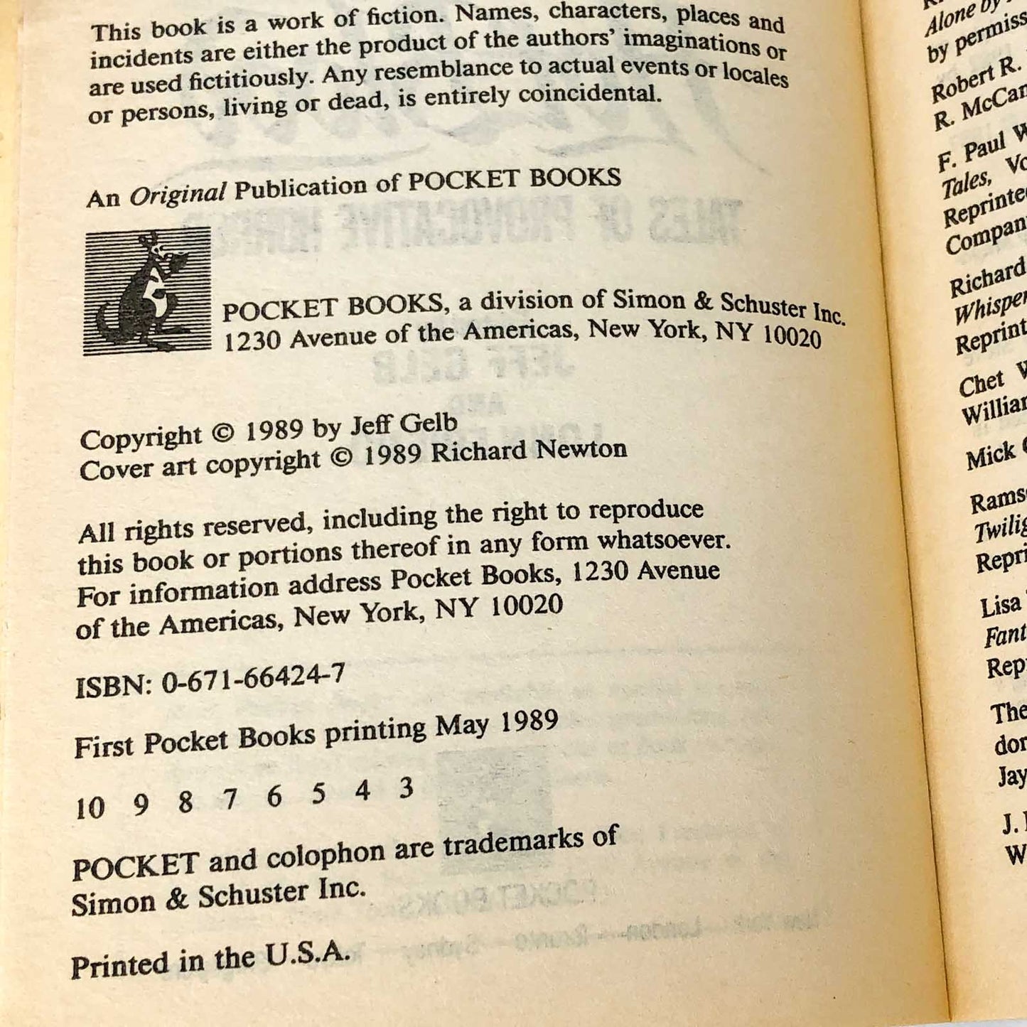 Hot Blood: 24 Tales of Erotic Horror edited by Jeff Geld [FIRST EDITION PAPERBACK] 1989