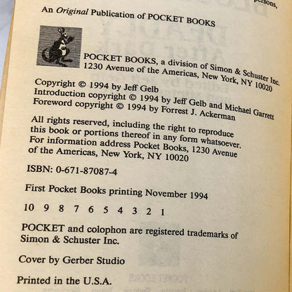 Hot Blood Vol. 4: Deadly After Dark edited by Jeff Geld [FIRST PAPERBACK PRINTING] 1994