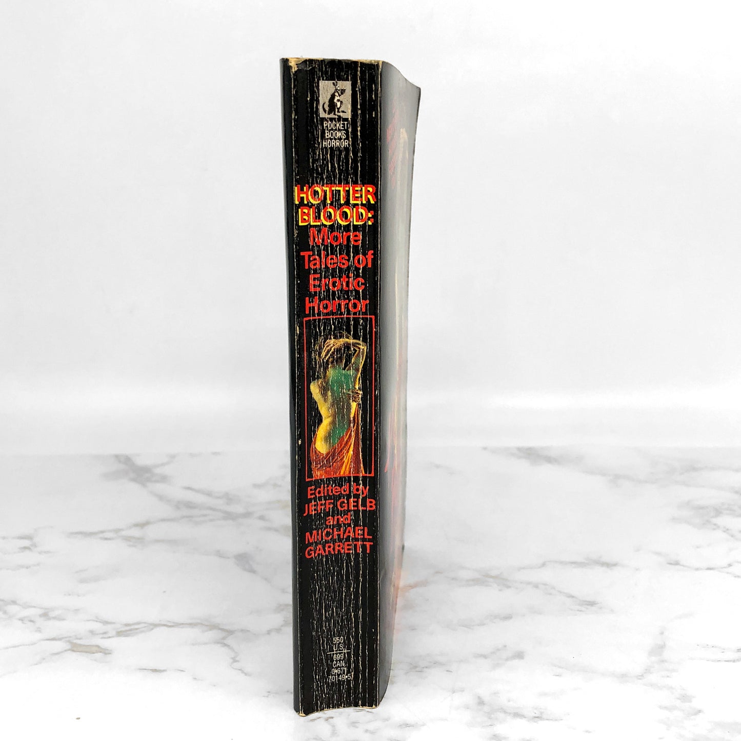 Hotter Blood: More Tales of Erotic Horror edited by Jeff Geld [FIRST EDITION PAPERBACK] 1991