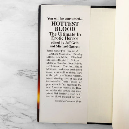 Hottest Blood edited by Jeff Geld & Michael Garrett [1993 HARDCOVER]