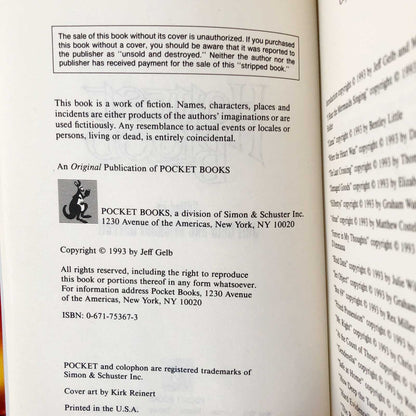 Hottest Blood edited by Jeff Geld & Michael Garrett [1993 HARDCOVER]