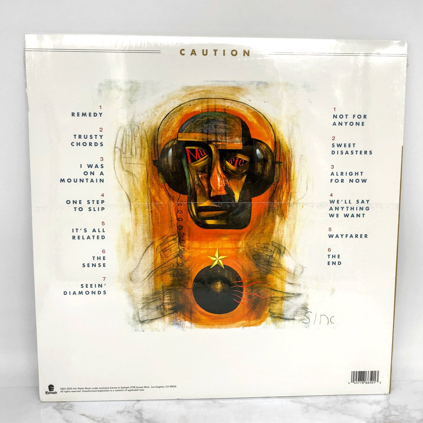 Hot Water Music • Caution [REMASTERED VINYL LP] • Epitaph