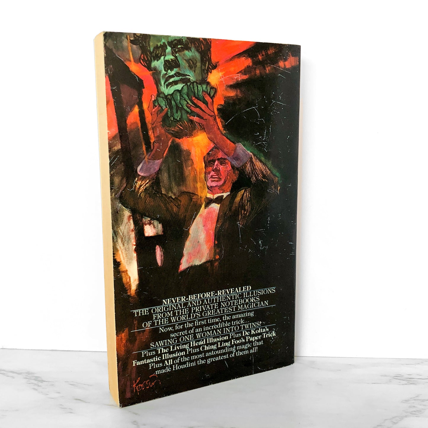 Houdini's Magic: Prepared from Houdini's Private Notebooks by Walter B. Gibson [1976 PAPERBACK]