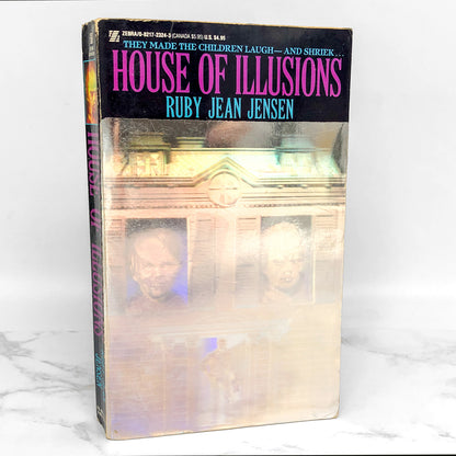 House of Illusions by Ruby Jean Jensen [FIRST PRINTING] 1988 • Zebra Horror
