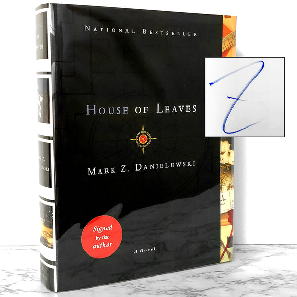 House of Leaves by Mark Z. Danielewski SIGNED! [FIRST EDITION / 2-COLOR HARDCOVER] 2000