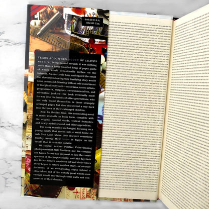 House of Leaves by Mark Z. Danielewski SIGNED! [FIRST EDITION / 2-COLOR HARDCOVER] 2000