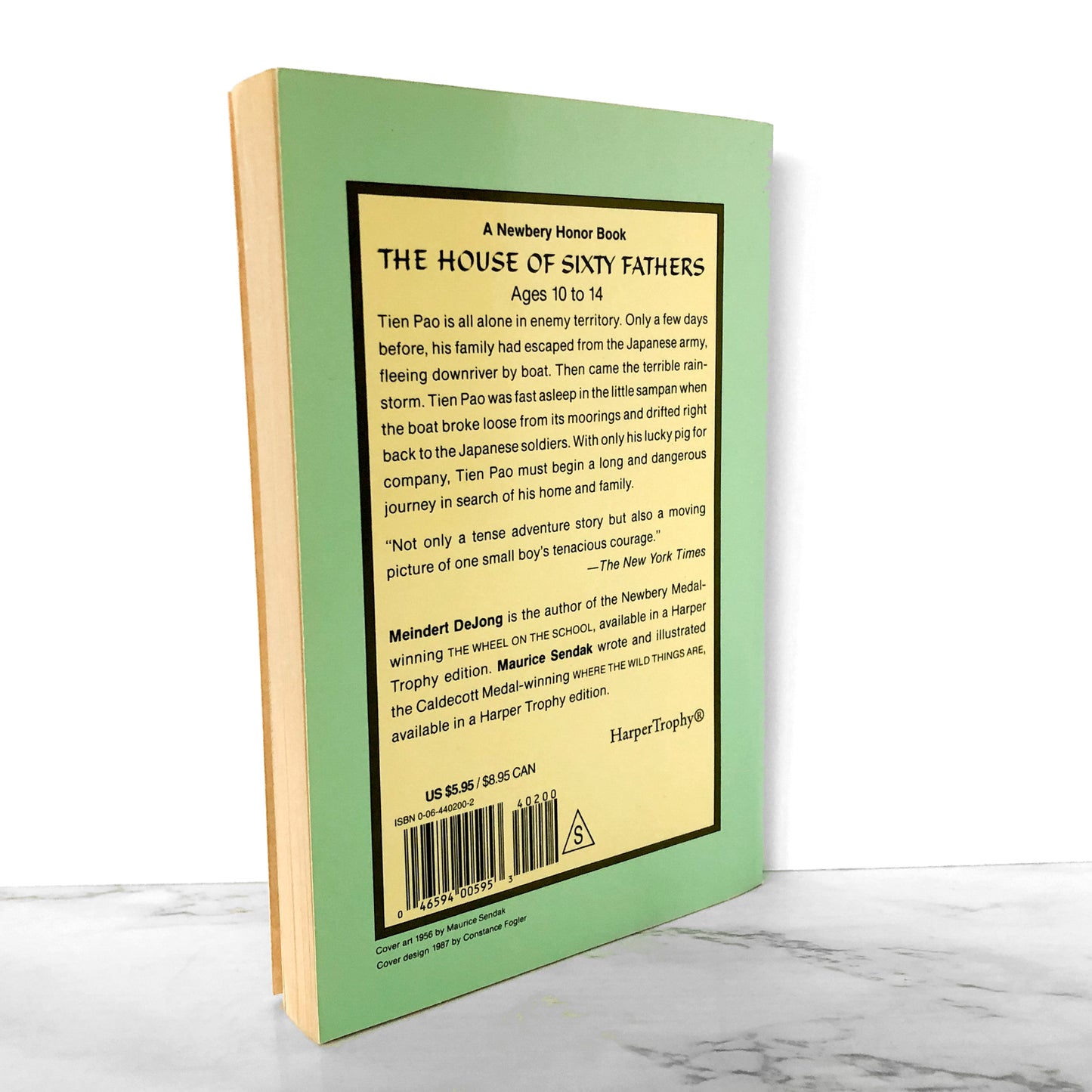 The House of Sixty Fathers by Meindert DeJong & Maurice Sendak [TRADE PAPERBACK / 1987]