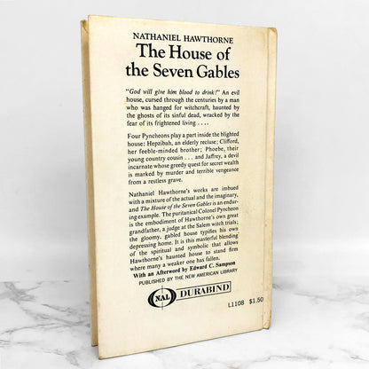 The House of the Seven Gables by Nathaniel Hawthorne [1961 DURABIND HARDBACK]