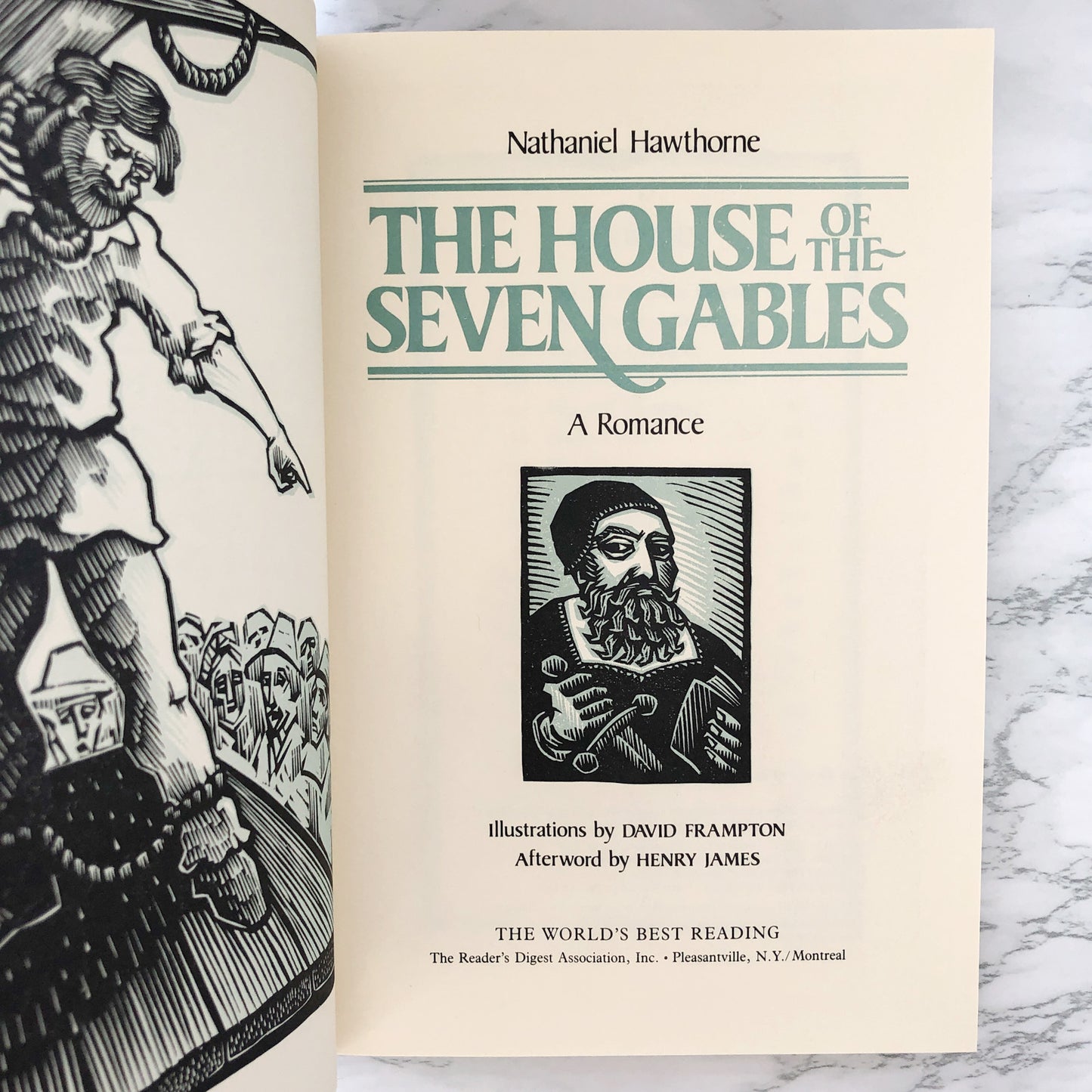 The House of the Seven Gables by Nathaniel Hawthorne [ILLUSTRATED DIGEST EDITION / 1985]