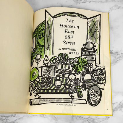 The House on East 88th Street by Bernard Waber [1962 HARDCOVER ]• Lyle Crocodile #1