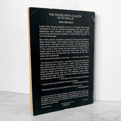 The House With A Clock in Its Walls by John Bellairs [FIRST PAPERBACK EDITION / 1976]