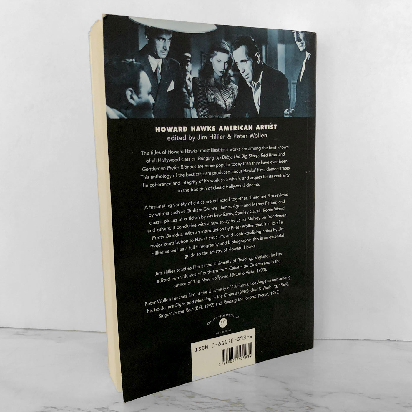 Howard Hawks: American Artist edited by Jim Hillier & Peter Wollen [U.K. TRADE PAPERBACK / 1996]