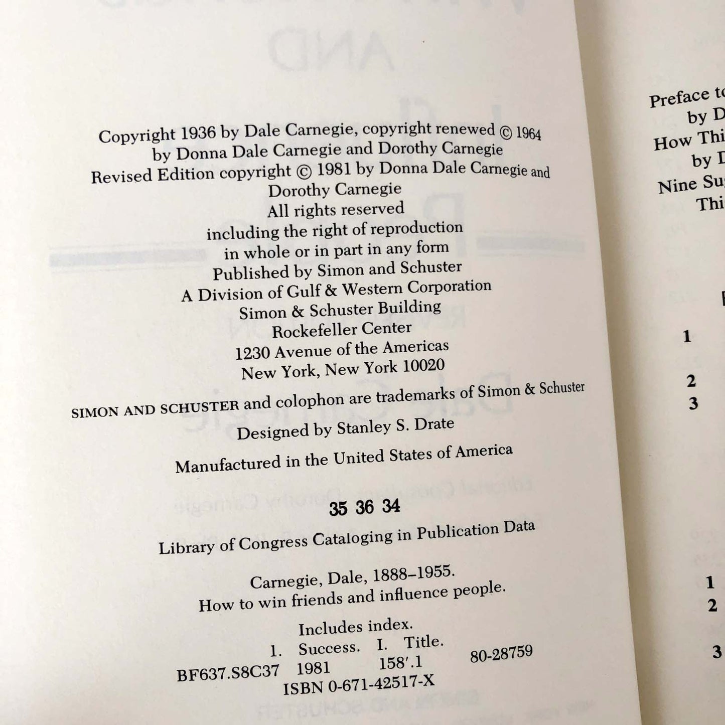 How To Win Friends and Influence People by Dale Carnegie [REVISED HARDCOVER] 1981