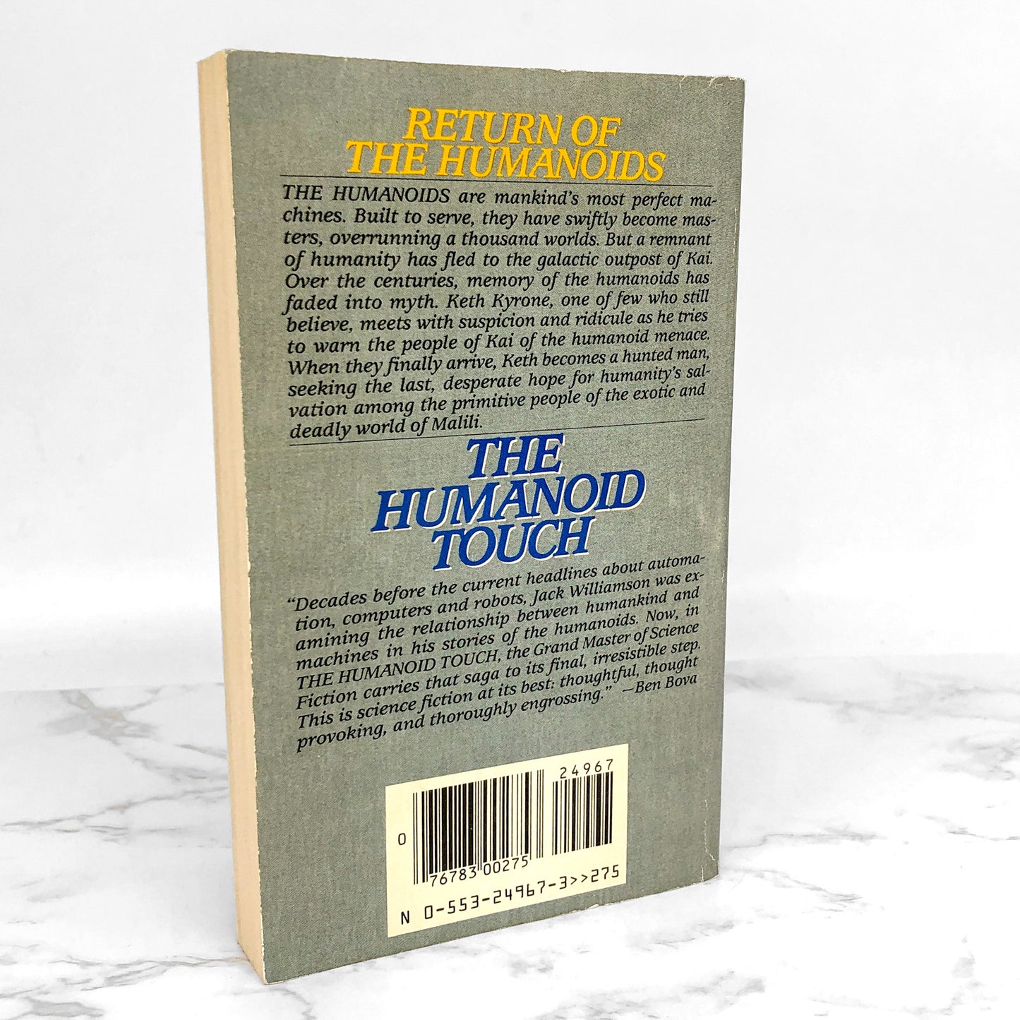 The Humanoid Touch by Jack Williamson [1985 PAPERBACK]