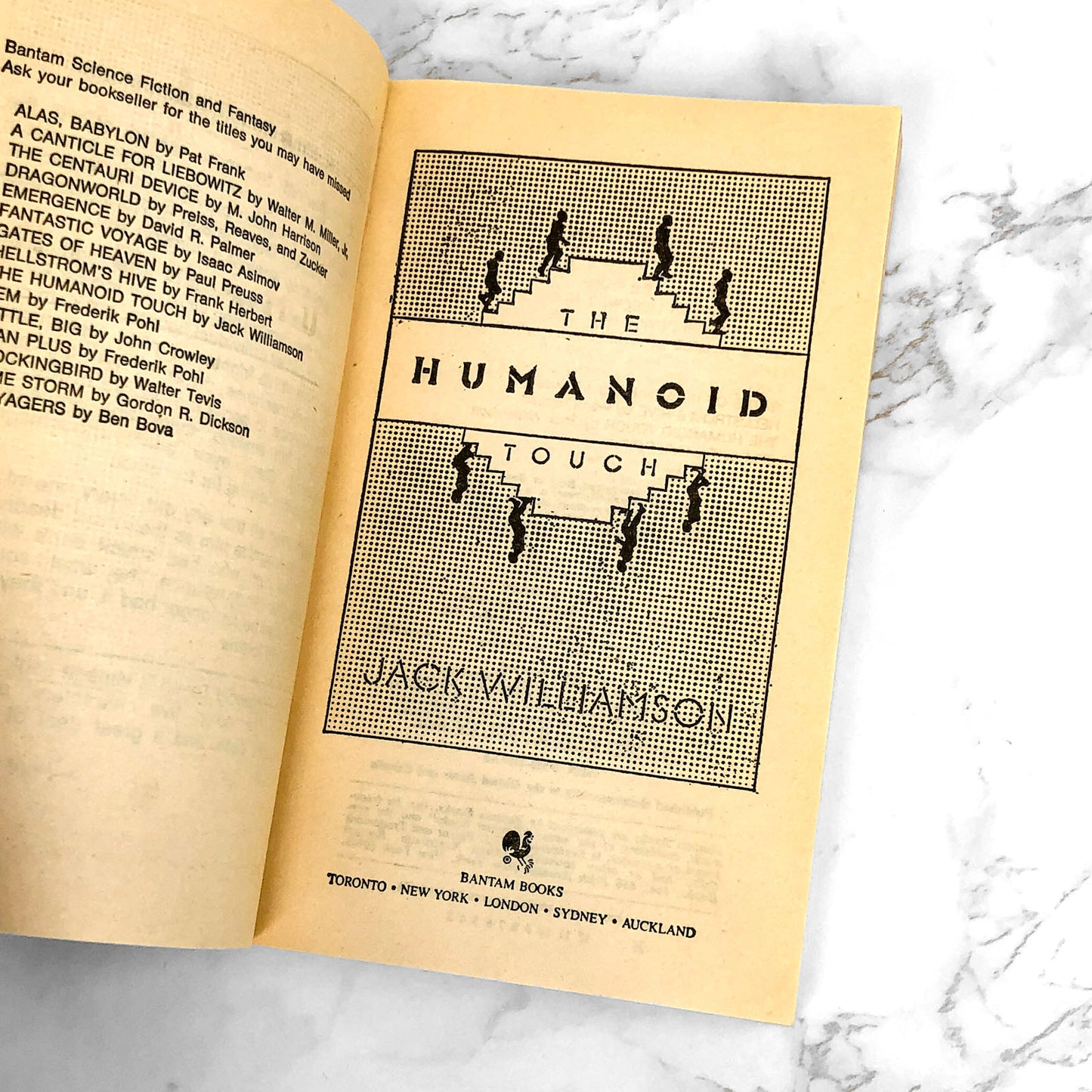 The Humanoid Touch by Jack Williamson [1985 PAPERBACK]