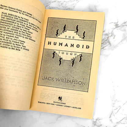 The Humanoid Touch by Jack Williamson [1985 PAPERBACK]